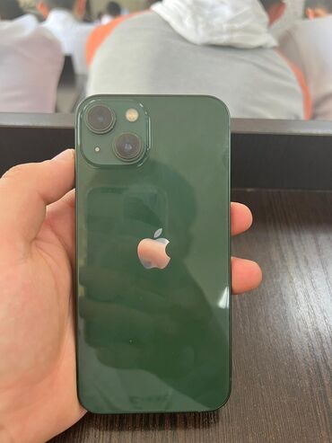 объектив фото: IPhone 13, Б/у, 256 ГБ, Зеленый