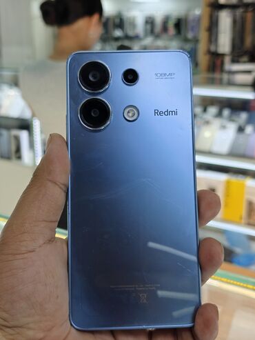 швейные машинки для дома: Redmi, Redmi Note 13, Б/у, 256 ГБ, цвет - Синий, 2 SIM