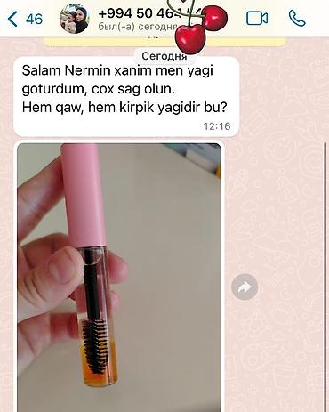 xidmət tv: Qaş və kiprik üçün qidalandırıcı yağ Məhsulun təsviri: - Qaş və — 7