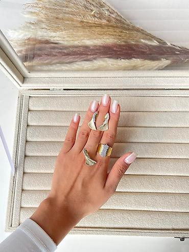 Bijuteriya dəstləri: Qadın zinət əşyaları dəstləri – müxtəlif modellər - Dördbuta (yonca) — 3