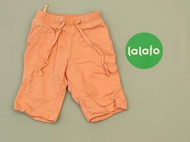 spodenki dla niemowlaka 62: Spodnie dziecięce stan - Dobry, wzór - Jednolity kolor, kolor - Pomarańczowy