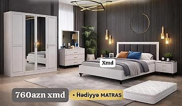 plastik kamot: İkinəfərlik çarpayı, Komod, Yeni — 1