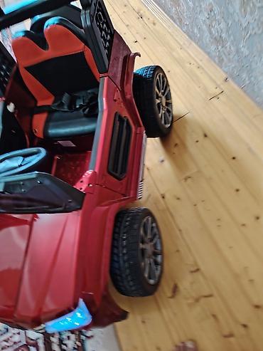 uşaq geyimi: Uşaq üçün elektrikli minik maşını – Lexus üslubunda, tünd qırmızı — 7