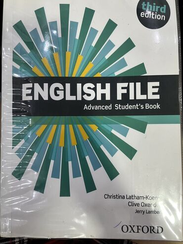 english courses: English file
Advanced Student’s Book
Third edition 
Oxford