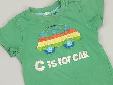 kurtka zimowa dla dziewczynki 98: T-shirt, 9-12 months, condition - Good