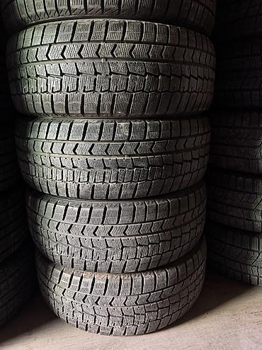 Шины 225 / 55 / R 17, Зима, Б/у, Комплект, Легковые, Япония, Dunlop