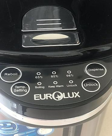 eurolux samovar: Termopot Eurolux, 6 l, Yeni, Rayonlara çatdırılma, Ünvandan götürmə, Ödənişli çatdırılma — 4