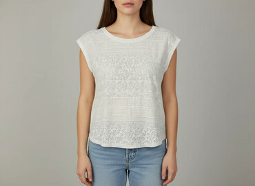 cropp bluza z kryształkami: Cropp, T-shirt damski, rozmiar M