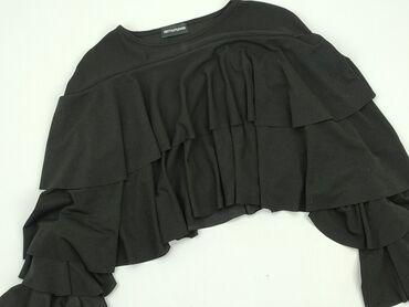 bluzki prześwitujące czarne: Bluzka Damska, Prettylittlething, 2XS, stan - Idealny