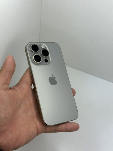 я ищу бу телефон: IPhone 16 Pro, Б/у, 256 ГБ, Natural Titanium, 100 %