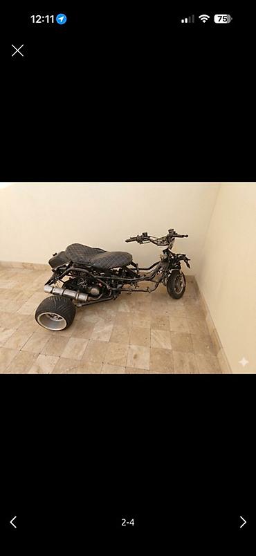 скутеры 125 кубов: Trike Кастомный трицикл на базе Honda Zoomer. Компактная трехколесная — 2