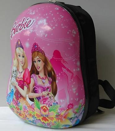 pink dzemper: Dečiji ranac sa tvrdom prednjom stranom, ukrašen motivima Barbie — 2