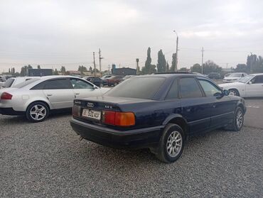 двигатель на ауди с4 в бишкеке: Audi 100 седан, темно-синий цвет, номерные знаки KG. Версия 2.8 E