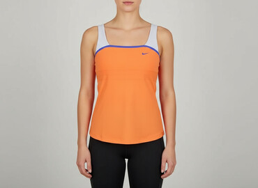t shirt adidas pomarańczowy: Nike, Топ жіночий, розмір M