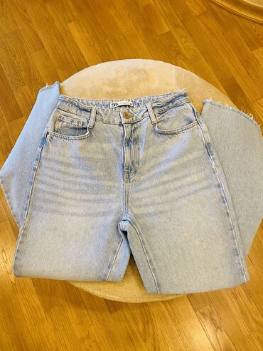 zara платье: Джинсы, Zara, M (EU 38), цвет - Голубой