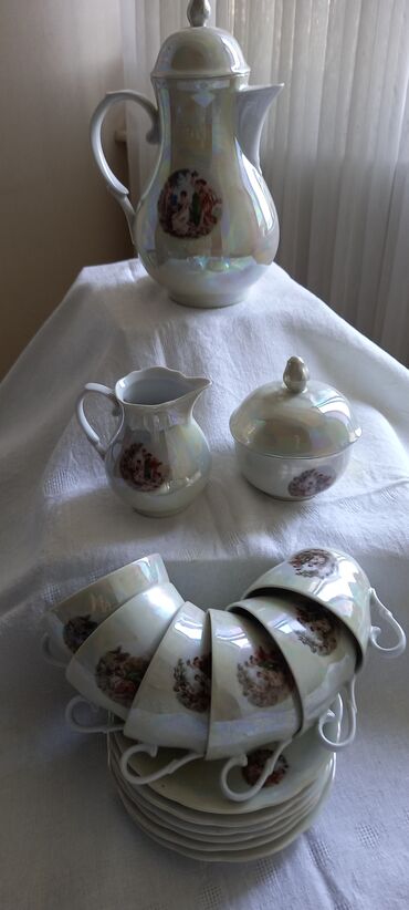 Nahar dəstləri və servizlər: Nahar dəsti, Farfor, Madonna, 38 nəfərlik, Almaniya — 11