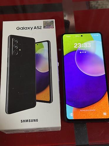 a 52 128: Samsung Galaxy A52, 128 GB, rəng - Qara, Barmaq izi, Face ID — 2