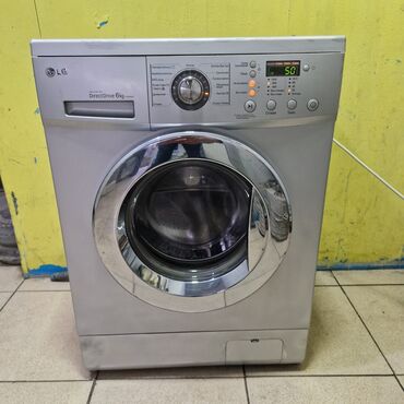 ət maşnı: Paltaryuyan maşın LG, 6 kq, İşlənmiş, Avtomat, Qurutma var, Kredit yoxdur, Pulsuz çatdırılma