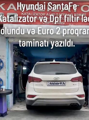 Avtoservis, nəqliyyatın təmiri: Katalizator və Dpf filtirin ləğv olunması və proqram təminatı