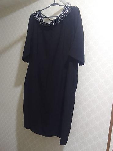 mirvari muncuq: Qadın paltarı – Candela (Made in Turkey) - Rəng: qara - Material: 95% — 1