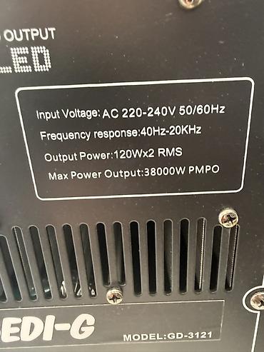 se electronics: Домашняя акустическая система Gedi-G GD-3121 (пара напольных колонок) — 3