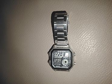 agli saat: CASIO World Time digital qol saatı - Korpus: çoxbucaqlı formalı — 2