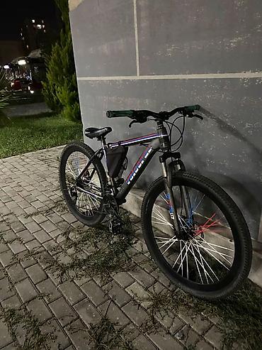 Спорт и хобби: Dağ velosipedi – 29” təkərlər, alüminium çərçivə, qabaq amortizator - — 3
