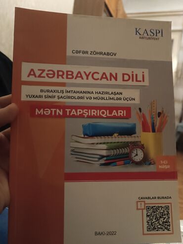 Testlər: Kitablar hamısı satılır qiymət üsdündə di catdırılma metroda edilir — 2
