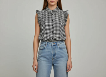 t shirty czarne guess: Жіноча блуза, розмір 2XS