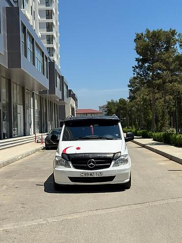 disk ve tekerler type 1: Mercedes-Benz Vito miniven - Kuzov: ağ rəng, aerodinamik body-kit və — 3