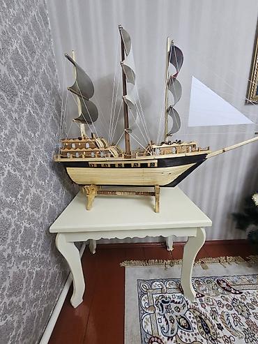 Другой декор и предметы интерьера: Большие декоративные модели парусников ручной работы из дерева — 11