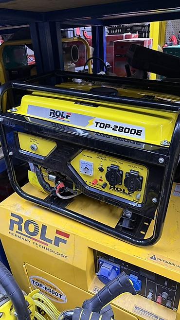 Бензиновый генератор ROLF TOP-2800E Компактная электростанция для