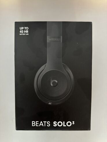 Qulaqcıqlar: Yeni Simsiz (Bluetooth) Qulaqcıqlar, Beats by Dr. Dre, rəng - Qara