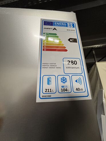 Холодильники: Холодильник Avest, Новый, Side-By-Side (двухдверный), De frost (капельный), 60 * 185 * 60 — 17