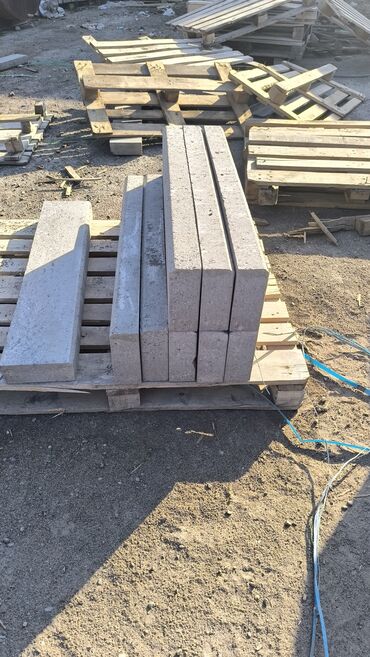 Дорожные бордюры: Дорожный бордюр, Прессованный, Бетонный, Новый — 4