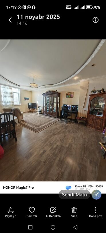 Yeni tikili: Metro İnşaatçılar 50_60_metr məsafədə Qanuni 2_otaq mənzil satılır — 1