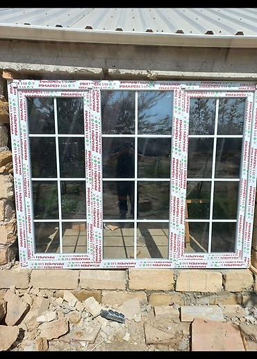 Plastik qapılar: PVC qapı və pəncərə sistemi - Material: yüksək keyfiyyətli PVC profil — 5