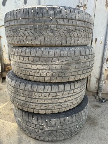 шина на соната: Шины 215 / 60 / R 16, Зима, Б/у, Комплект, Легковые, Корея, Hankook