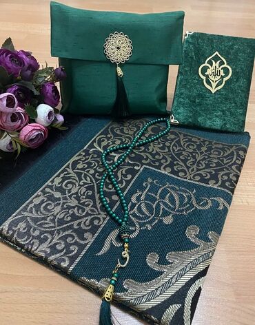qurban bayramı şəkilləri: Hədiyyəlik namaz dəsti🛍️ 3-lü dəst daxildi ▪️Təsbeh