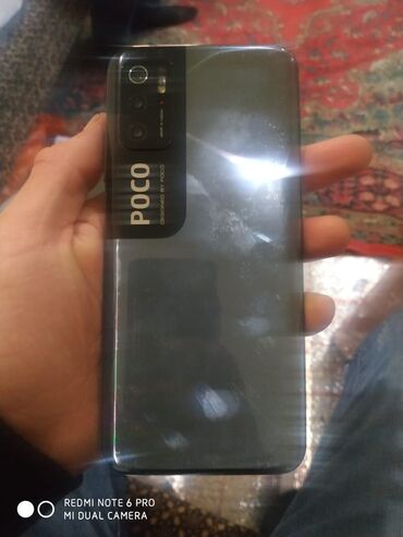 Poco: Poco M3 Pro 5G, 64 GB, rəng - Bej, Face ID, Barmaq izi, Sensor