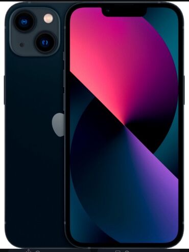 телефон режим 13: IPhone 13, Midnight, Зарядное устройство, 100 %
