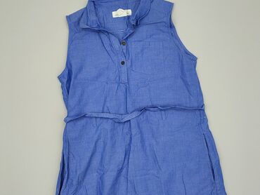 sukienka niebieska: Sukienka, H&M, 14 lat, 158-164 cm, stan - Bardzo dobry
