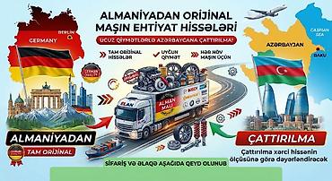 Almaniyadan Tam Orijinal Maşın Ehtiyat Hissələri – Ucuz Qiymətlərlə!