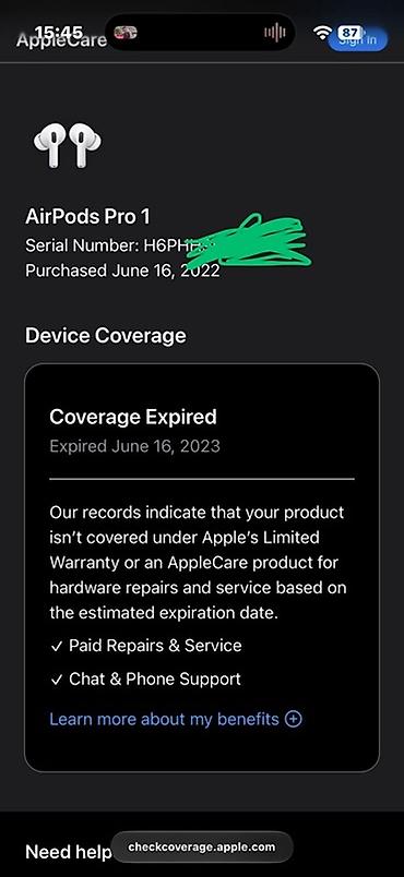 iphone nauşnik: Aşağı yerı var tam argınaldı Apple AirPods Pro (1-ci nəsil) – orijinal — 4