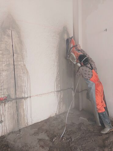 Beton işləri: Beton kesimi Beton kesen deşen hilti karotla mişar kesenle Beton — 4