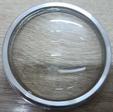 Eynəklər: Böyüdücü şüşə ( lupa ) satılır. - Dairəvi 70 mm linza, metal — 1