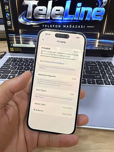 kredit iphone: IPhone 15, 128 GB, Mavi, Zəmanət, Kredit, Simsiz şarj — 5