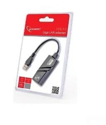 Adapteri i punjači za laptop: USB 3.0 na Gigabit LAN adapter Opis: - Pretvara USB 3.0 port u žičani — 9