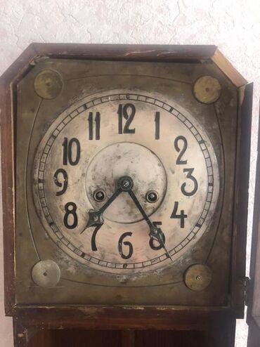 Əntiq saatlar: Антикварные немецкие настенные часы Lenzkirch. Полностью в рабочем — 5