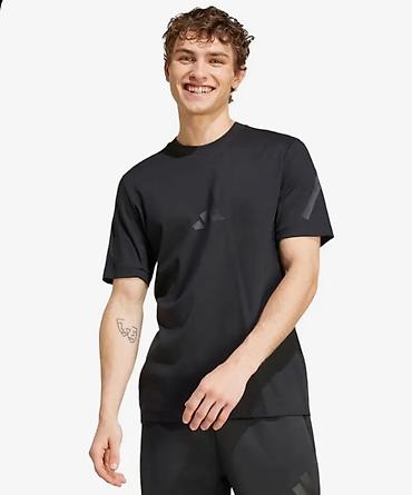 Футболки: Мужская футболка, S, Adidas, Новый, цвет - Черный, Платная доставка — 2